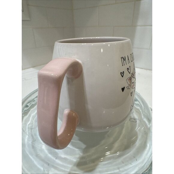 Caticorn Ceramic Mug Cat & Unicorn 18 oz Very Cute & Unique! - Picture 3 of 11